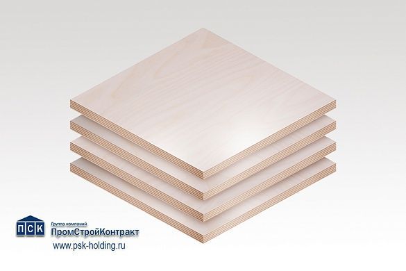 Фанера влагостойкая ФСФ 27x1250x2500 мм Свеза