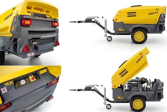 Дизельный компрессор ATLAS COPCO XAS 57