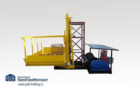 Подъемник мачтовый секционный ПМГ г/п-1000 кг